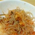 こつぶみ's cooksnap of when they made しらたきとささみのキムチ和え.