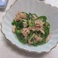 きらり流れ星's cooksnap of when they made 簡単！ピーマンとシーチキンの温サラダ風♡.