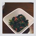 Amy17's cooksnap of when they made 桜えび入りほうれん草のおひたし.