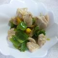 norikeiママ's cooksnap of when they made 鶏肉のカラフルパプリカ炒め♪.