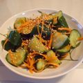 ちゃかちゃかちゃん's cooksnap of when they made １分で完成♡きゅうりの昆布茶漬け.