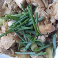 きゅうぞうちゃん's cooksnap of when they made 簡単＊ねぎま風＊とりむね炒め.