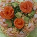 ぴあのんのん's cooksnap of when they made ちらし寿司ケーキ.