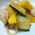 ✿しふぉ✿'s cooksnap of when they made 塩麹で！ササミとパプリカの柚子胡椒焼き.