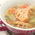Marrietty's cooksnap of when they made 残り野菜とマカロニのスープ.