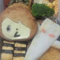 ＊ちゅら＊'s cooksnap of when they made 初心者キャラ弁＊簡単!ゲゲゲの鬼太郎^^.