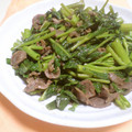 ぶろっさむはなこ's cooksnap of when they made 砂肝と空芯菜（エンサイ）のサッと炒め.