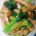 Annchanｎ's cooksnap of when they made ほうれん草とかにかまの納豆和え.