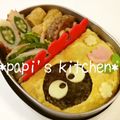 papikun's cooksnap of when they made ハンバーグ ✿チーズ♡ケチャップ✿.