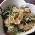 コバコフ's cooksnap of when they made 油揚げと水菜の煮びたし.