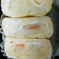みりさな母's cooksnap of when they made 余ったポテトサラダで卵焼き.