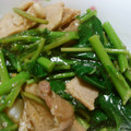 えみみ☆'s cooksnap of when they made 主菜に！モロヘイヤと豚肉の柚子胡椒和え.