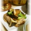 ＴＯＭＯＷＡＴ's cooksnap of when they made しいたけと鶏肉のガーリック炒め.