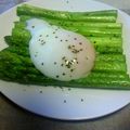 hirailuca's cooksnap of when they made たまごがとろ～り　アスパラガスのグリル.