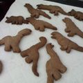 ＴＭＴ's cooksnap of when they made 型が無かったら作っちゃおう♪恐竜クッキー.