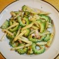 coyoyoc's cooksnap of when they made ゴーヤポテト.