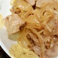 saorinごましお's cooksnap of when they made 甘辛まろやか牛肉のすき焼き風.