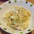メロメロドラミさん's cooksnap of when they made カニかまとツナのスパゲティサラダ.