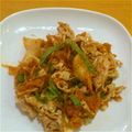 ゆめいったん's cooksnap of when they made 夏バテに！簡単☆豚しゃぶ&しそキムチ.