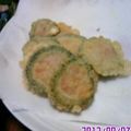 みかん's cooksnap of when they made ゴーヤ海老しんじょう☆天ぷら.