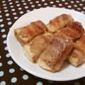 narimimama's cooksnap of when they made 厚揚げの豚バラ巻き焼き.