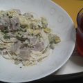 ゆみっち先生's cooksnap of when they made アボガドとスパムの冷製パスタ　マヨ和え.
