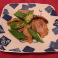 なすてぃ's cooksnap of when they made ●★めかじきとオクラのマスタード炒め★●.