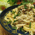bobitin's cooksnap of when they made 豚肉とえのきの明太クリーム.