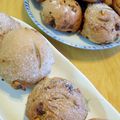 ミオシン's cooksnap of when they made 全粒粉でくるみ＆レーズンパン♪　.