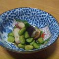 実菜都's cooksnap of when they made タコと枝豆ときゅうりの夏色サラダ.