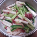 けろにゃ's cooksnap of when they made きゅうりと長いもの梅あえ♪.