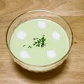 いつぼうママ's cooksnap of when they made 枝豆のつぶつぶ冷製スープ❤.