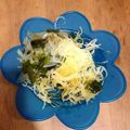 erimilo's cooksnap of when they made ★そうめんウリ★の美味しい茹で方＆サラダ.