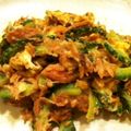 Morizzo's cooksnap of when they made まぐろフレーク★ゴーヤチャンプル.