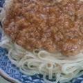 きざみカレーそば's cooksnap of when they made ざるうどんに飽きたら、マーボー麺.