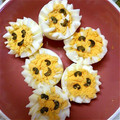 なつきちっく's cooksnap of when they made あれを使って♡ゆでたまごの簡単飾り切り.