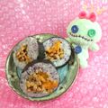 みなみんくっきんぐ's cooksnap of when they made 納豆とたくあんの海苔巻.