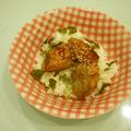 イクパン's cooksnap of when they made 鮭の唐揚げ丼.