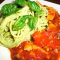VITTON's cooksnap of when they made ジェノベーゼパスタ♪.