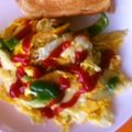 さなと's cooksnap of when they made 朝ごはん☆ふわふわキャベツの卵焼き♪.