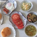 きらり流れ星's cooksnap of when they made トマトは輪切りがジュワッと美味しいー♪.