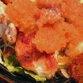MarsaM's cooksnap of when they made あっさり☆チキンの梅みぞれ丼♪.