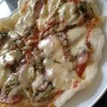 ai626ko's cooksnap of when they made お餅でピザ！.