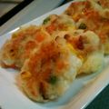 aki0314o's cooksnap of when they made フカフカ☆はんぺんのウインナー枝豆焼き.