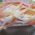 響詩ninata's cooksnap of when they made お弁当に♪かにかまのマヨポン和え.