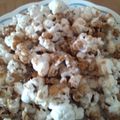 ももそうママ's cooksnap of when they made おやつに！黒糖きなこポップコーン.