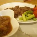 cocoりえ's cooksnap of when they made ファミレス風オニオンソース･･･もどき?.
