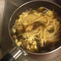 aYouくん's cooksnap of when they made きのこが美味しい｡。和風スープパスタ.