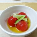 4160's cooksnap of when they made トマトのおひたし.