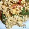 ｻｷﾋﾟﾖｯ's cooksnap of when they made トマト入り炒り豆腐.
